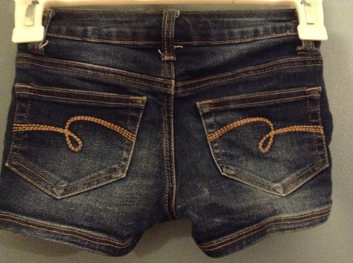 Justice Brand Girls Size 7s Blue Jean Shorts