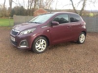 2016 Peugeot 108 1.2 PureTech Allure 5dr HATCHBACK Petrol Manual