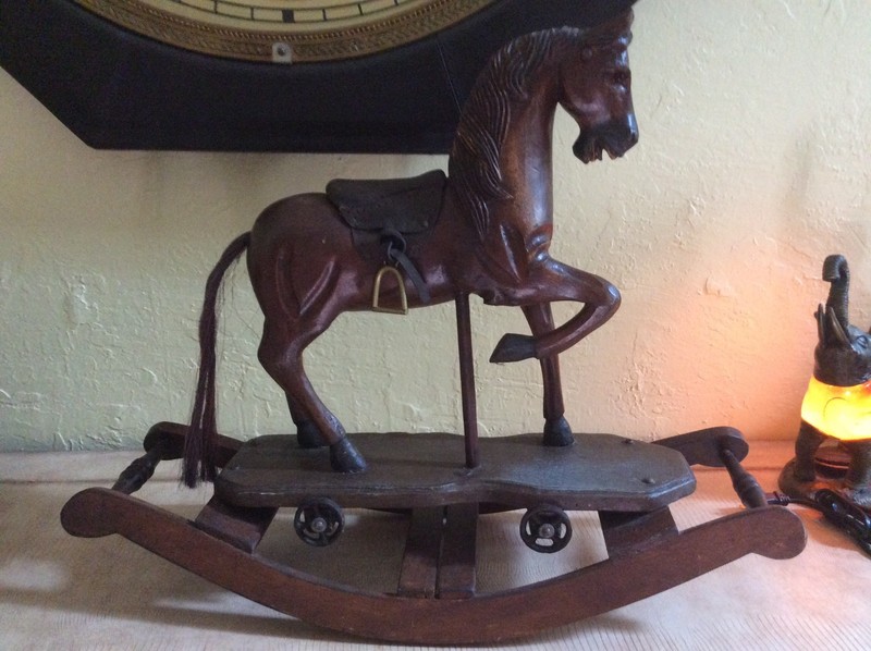 used rocking horse
