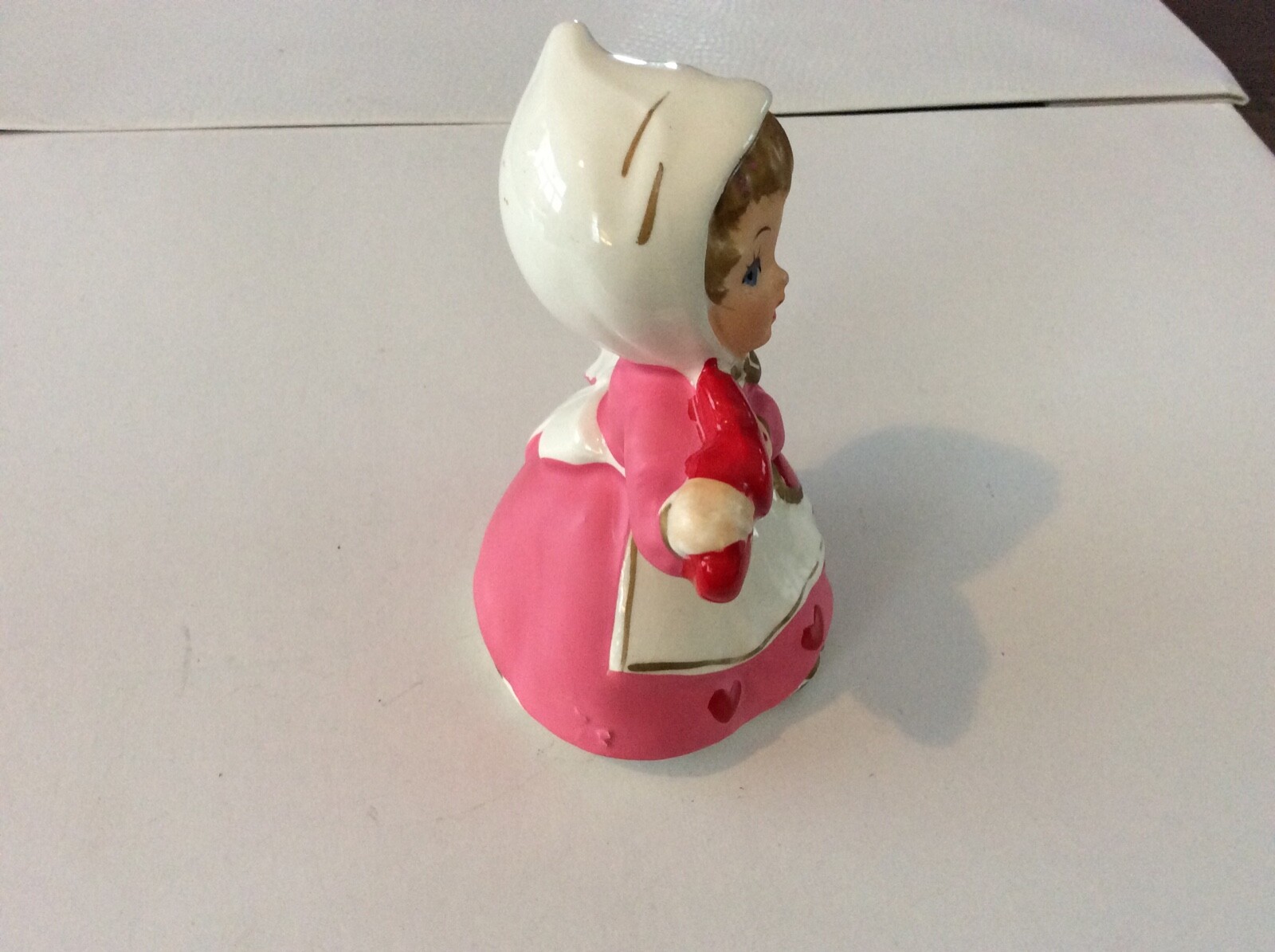 VINTAGE LEFTON VALENTINE GIRL WITH HEARTS 7173