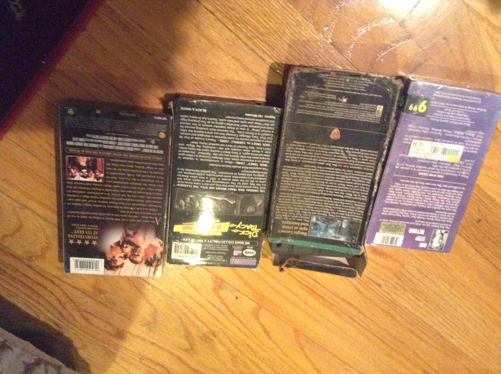 Lot of 4 Old clasic VHS Movies