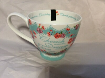 Portobello By Inspire Fine Bone China 16oz or 20oz Cup