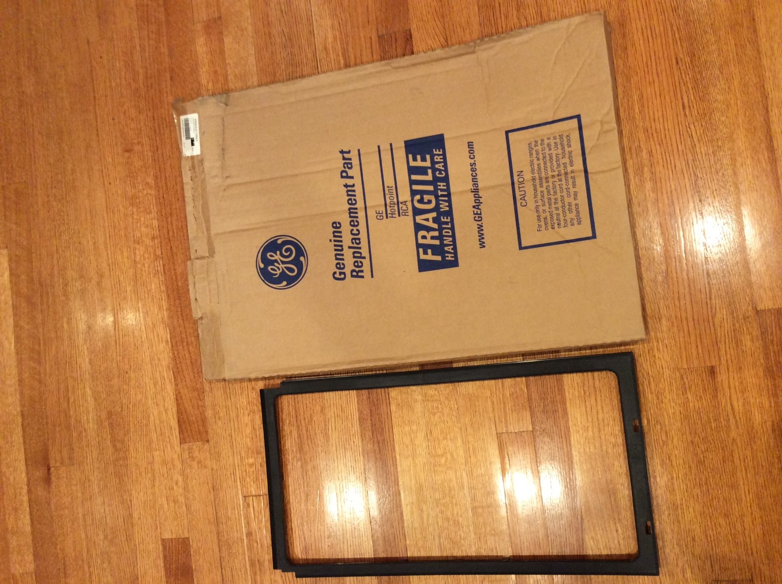 GE Cafe Microwave Door Inside Trim Choke Cover Model CVM2072SM3SS