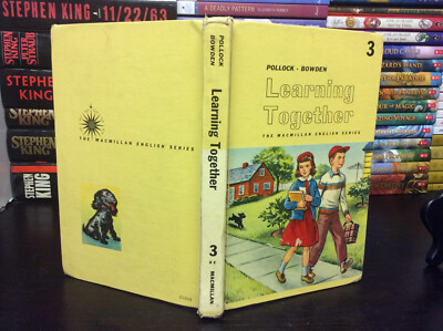 Learning Together Pollock-Bowden MacMillan English Series (1960 Hardcover)