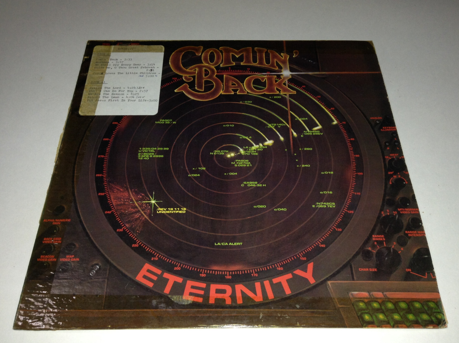 Eternity Comin' Back Catch The Vision DMI 51650 1981 Vinyl