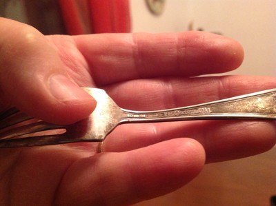 SALE! Antique 1881 Rogers A1 Baby Child Fork~Signed~Silver Collector Gift~VGC!