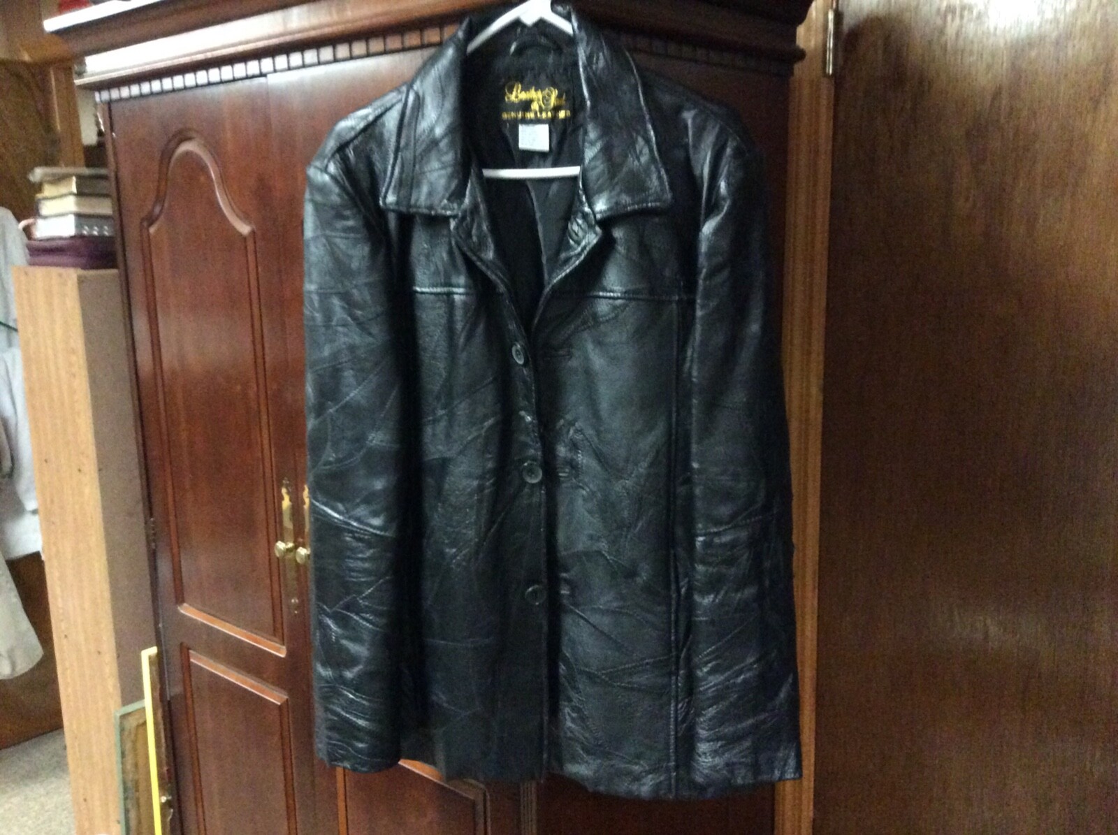 [FALLETT] OVER FIT LEATHER JACKET /追跡付 c850e34b-9a76-4cf6-bed5-