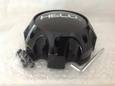 Helo Gloss Black Center Cap for 8 Lug HE878 HE879 HE900 HE901 HE904 Rim S057L170