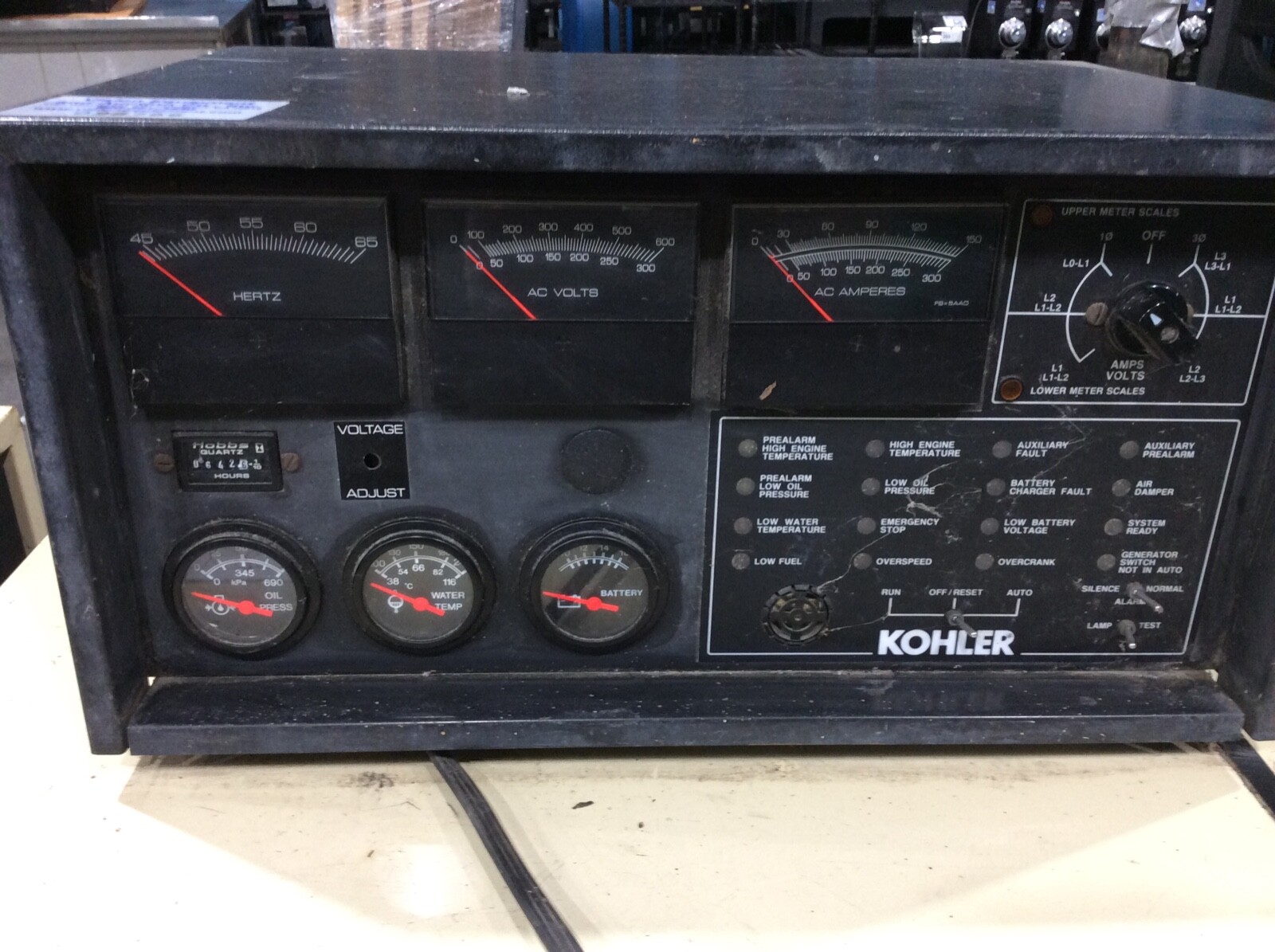 KOHLER 60 KW 60RZ272 NATURAL GAS GENERATOR 642 HRS