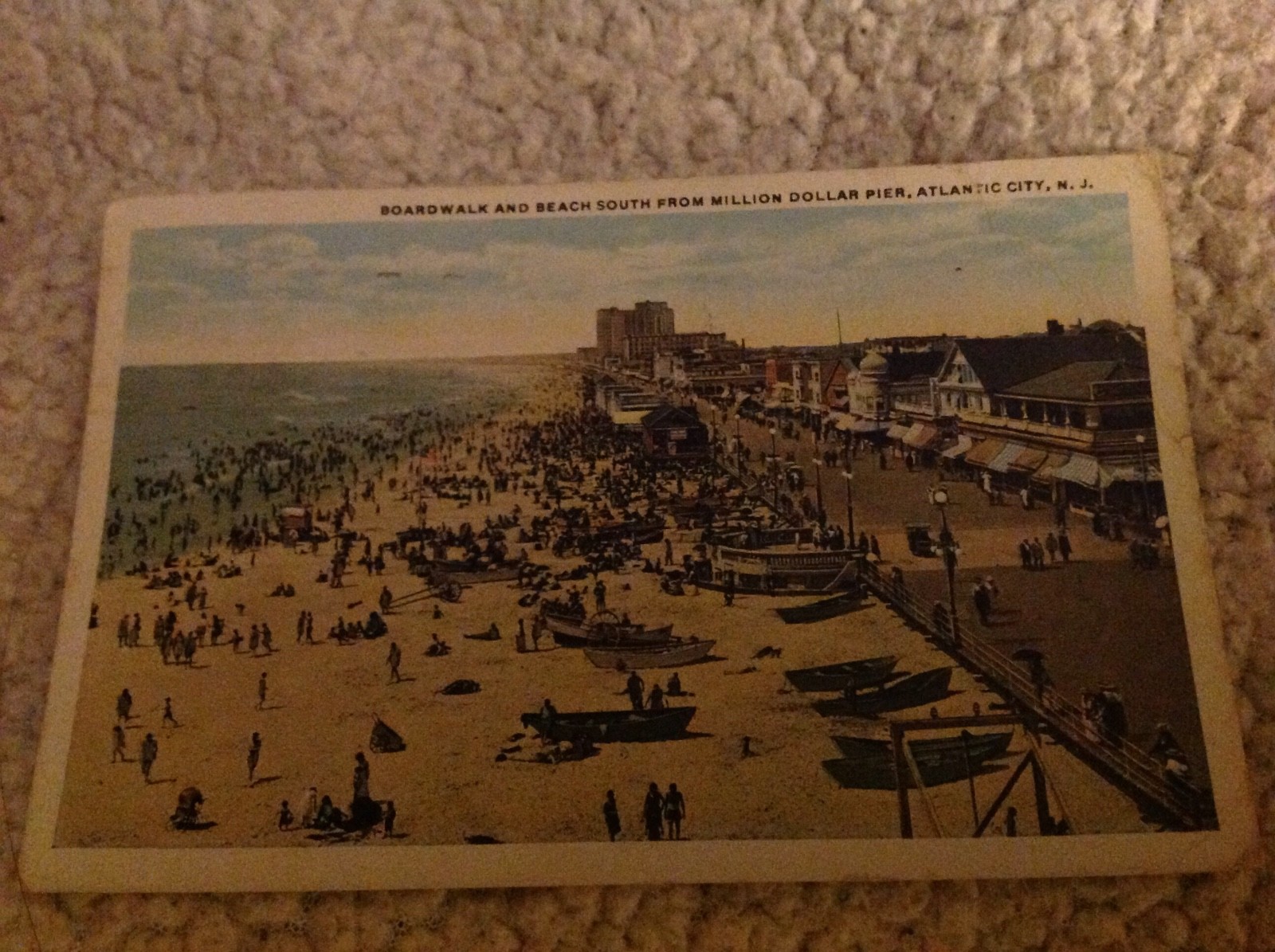 Vintage Lot of 3 Atlantic City NJ Postcards. 2 from1923 and one from 1938