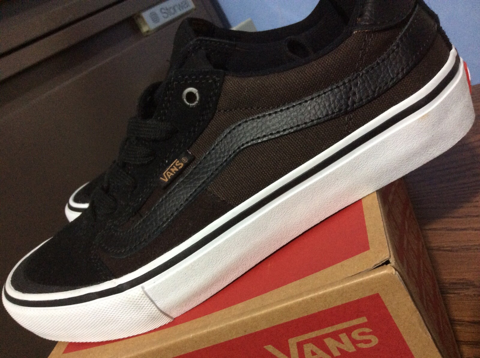 Купить Vans Dakota Roche style model skateboard shoes (Спортивное) заказать  с доставкой лот № 165305692015