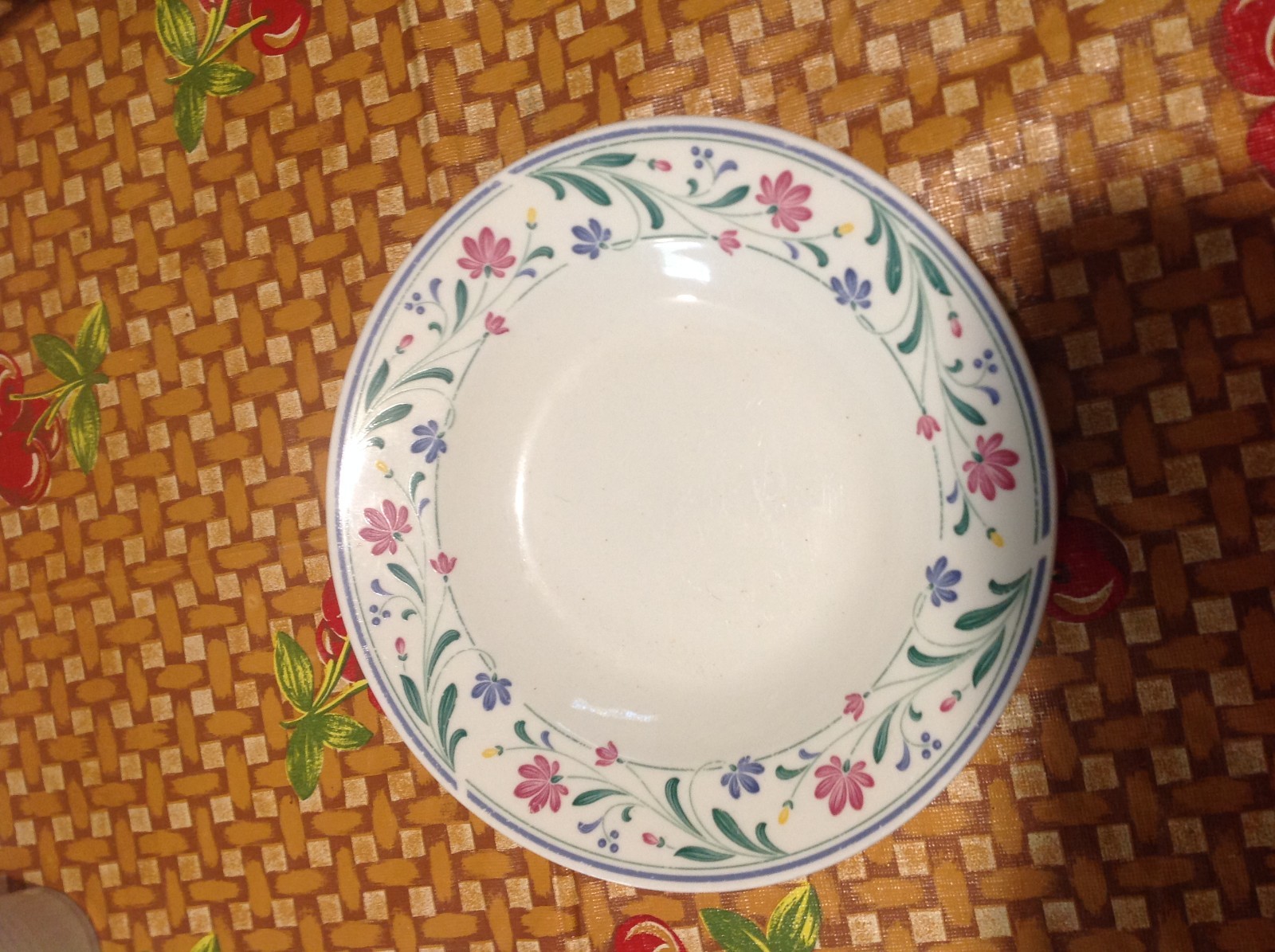 Farberware Brandywine 4 Bowl Plates Model 4172 Stoneware