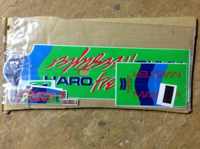 Robinson Racing Old mid school BMX Bicycle Decal Set 1995-96 en chrome
