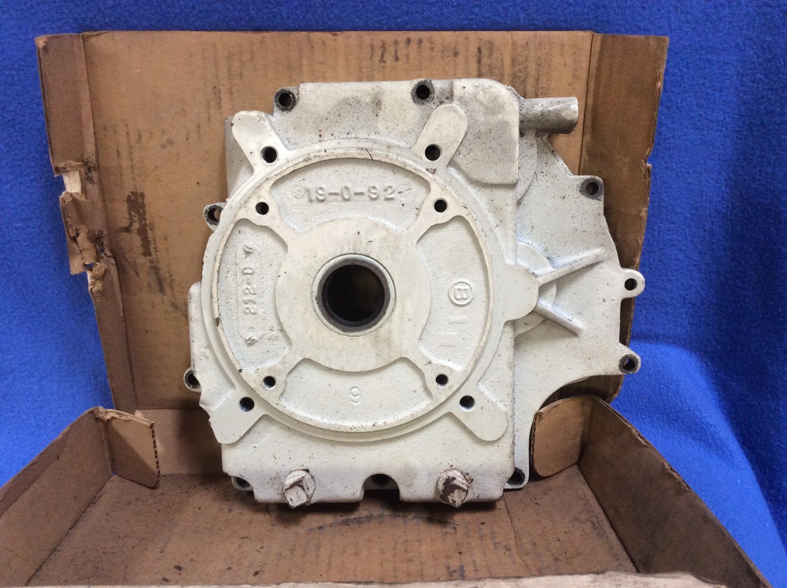 Tecumseh Sump Cover # 32927 Cast Iron Hh Horizontal Series Nos