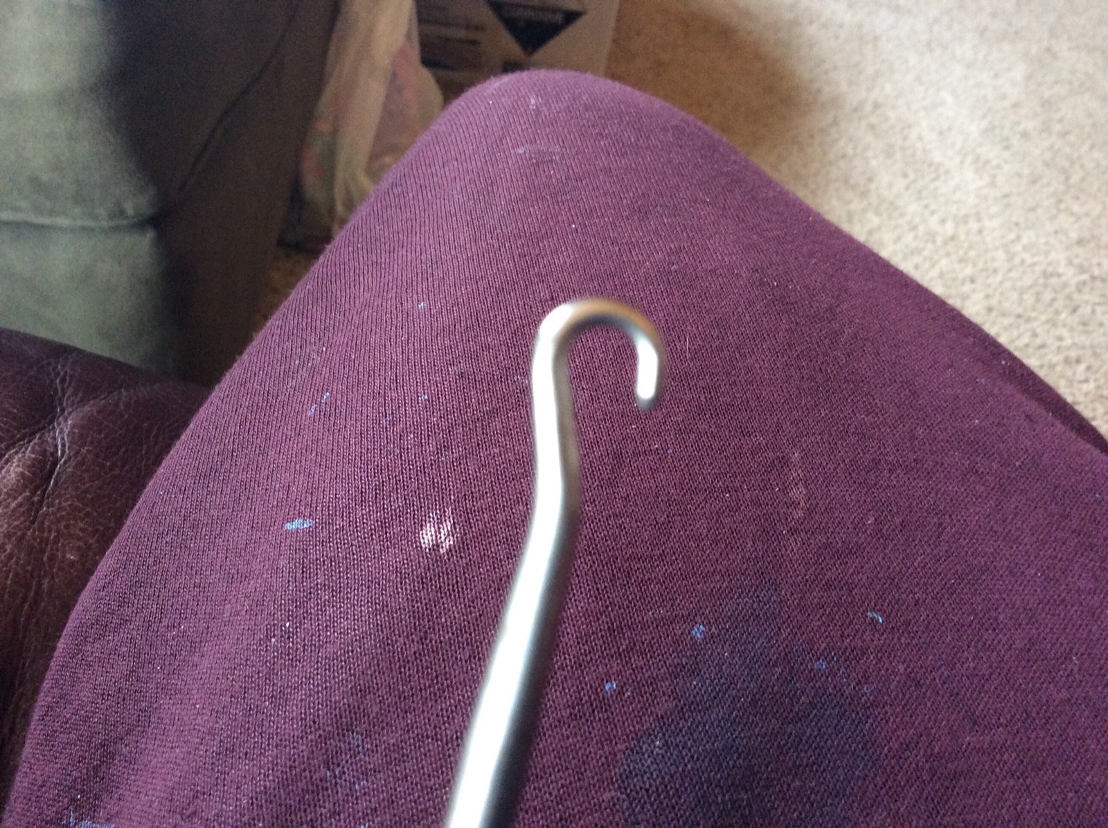 Button Hook-for buttoning buttons on shoes Bakelite? handle, exc.co