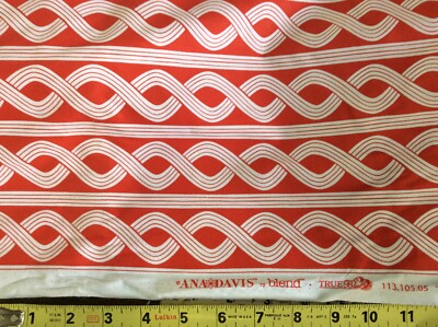 BLEND -TRUE BLUE #113-105-05 RED CABLE TWIST-- BY THE YARD