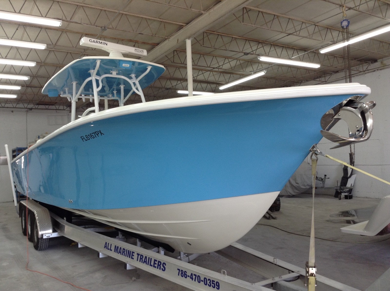 Rare Specialty 2005 Palmetto 33 Custom Center Console Boat 2017 Outboards