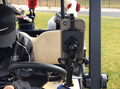 Golf Buddy PT4 Golf Cart Mount. Works on push carts too!