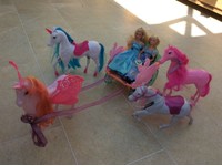 barbie swan lake carriage