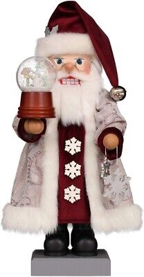 Alexander Taron 0-831 Christian ULBRICHT Nutcracker-Snowglobe Santa, Red