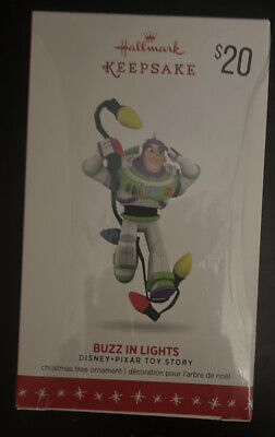 Super Rare Disney Pixar Hallmark Ornament from Toy Story Buzz Lightyear set NEW