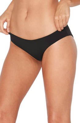 L*Space 183358 Women's Sandy Classic Bikini Bottom Color Black Size X-Small