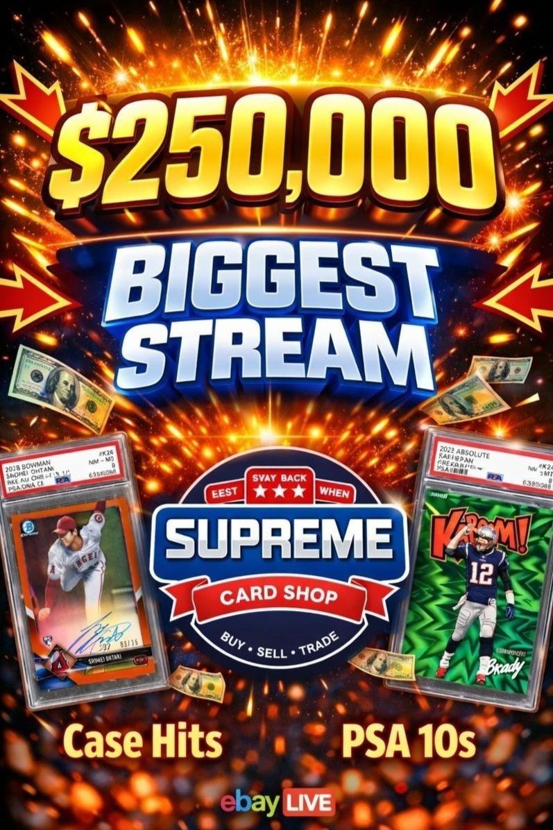 $250,000 DOWNTOWNS, CASE HITS, PSA 10'S HUGE SALE (OHTANI,CLARK,FLAGG ...