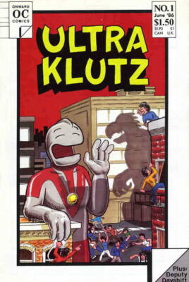 ULTRA KLUTZ #1, VF/NM, Jeff Nicholson, Onward Comics 1986  more Indies in store