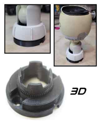 Threaded Screw Base Mount for Ubiquiti UniFi G3 & G4 Bullet Camera