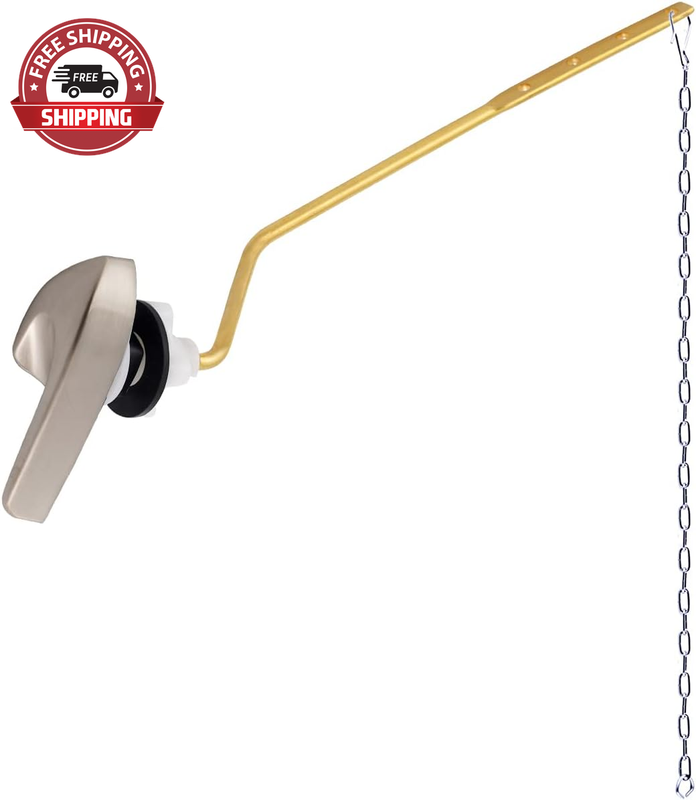 Toilet Handle Replacement, Side Mount Tank Flush Lever Handle Compatible with Ko