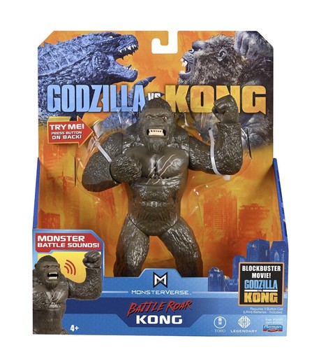 NEW Godzilla Vs Kong Monsterverse KONG 7 Inch Battle Roar | eBay