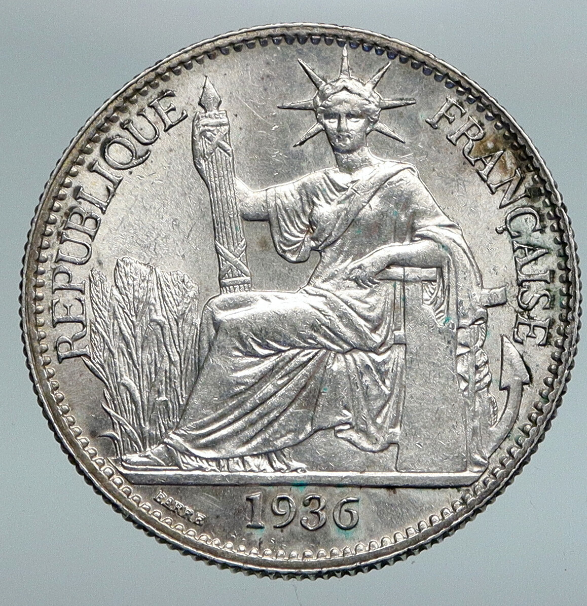 10枚美しい　FRENCH INDO-CHINA フランス領インドシナ 旧紙幣 仏領インドシナ-French Indochina. PMG 65 EPQ Gem Uncirculated