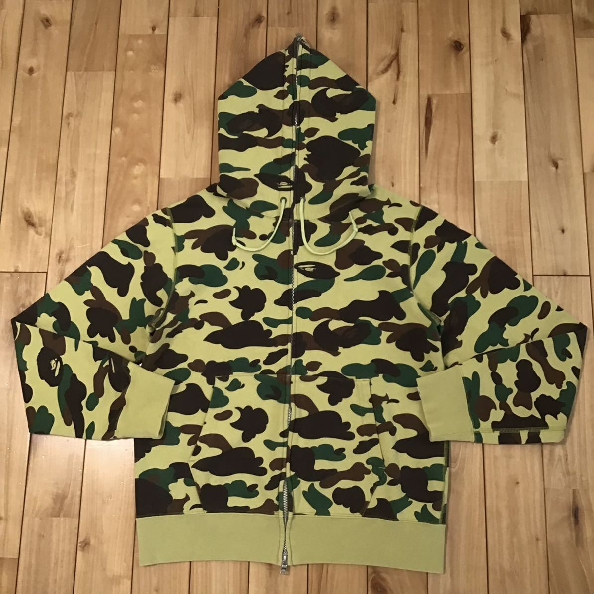 トップス a bathing ape Brown 1st camo zip hoodie BAPE 1ST CAMO FULL ZIP HOODIE KHAKI – ONE OF A KIND