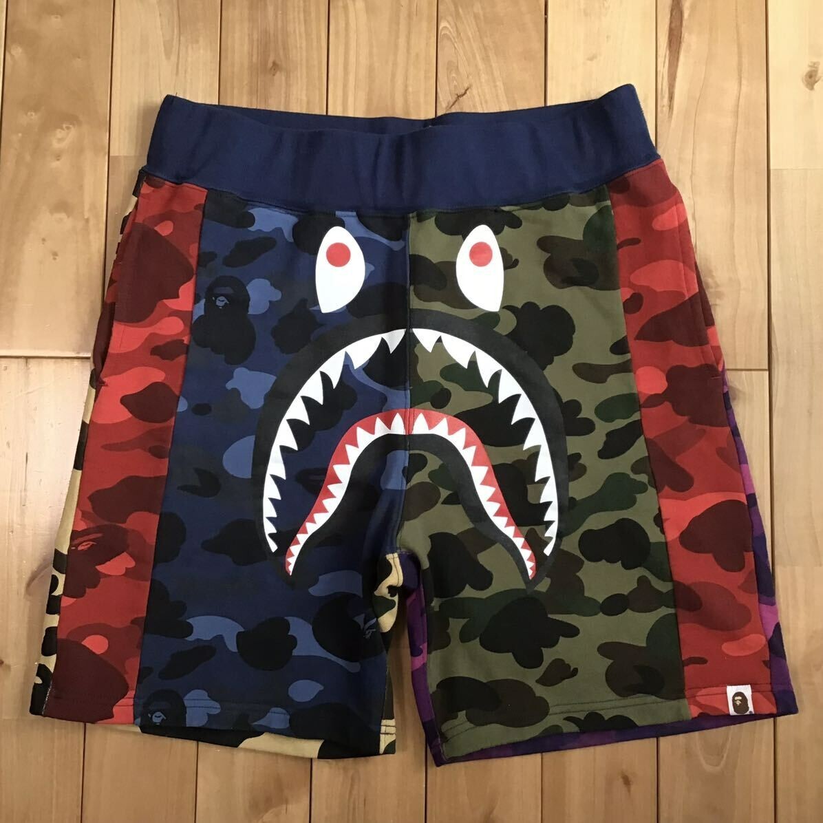 【バミキ】A BATHING APE 49ERS アメフトゲームシャツ Bape x Mitchell & Ness 