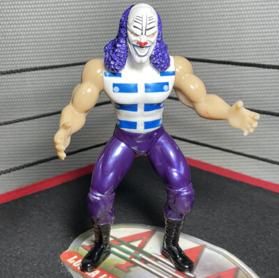 DAVE THE CLOWN Mexican Wrestler Toy 7'' Tall - Juguete de Luchador Mexicano