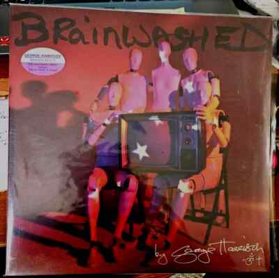 GEORGE HARRISON BRAINWASHED LP VINYL 1ST PRESS HYPE STICKER HOLLAND SEALED NEW  