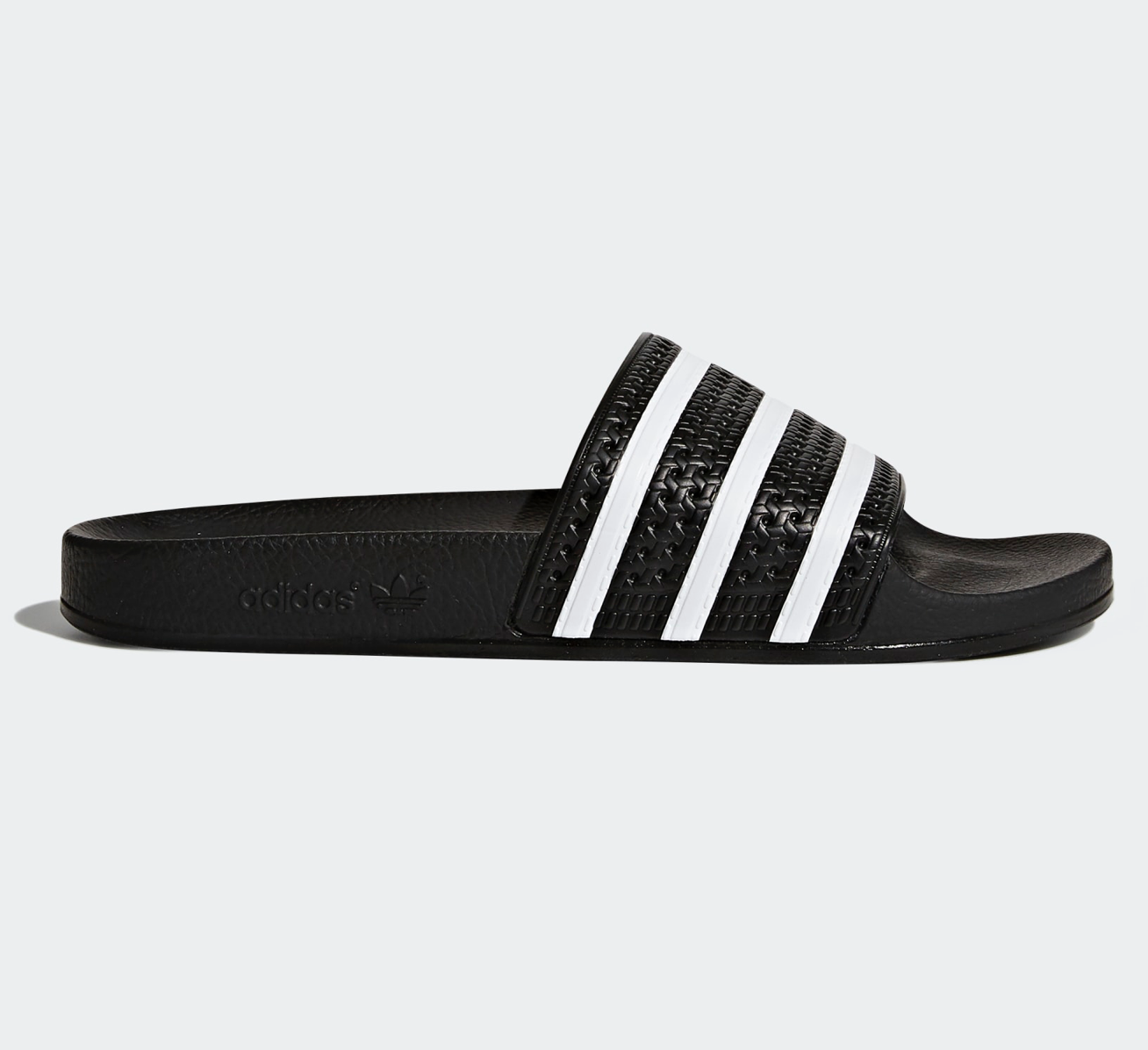 Adidas Adilette Sandals Sliders Slipper Brand New in Black UK Size 6,7,8,9,10,11  | eBay