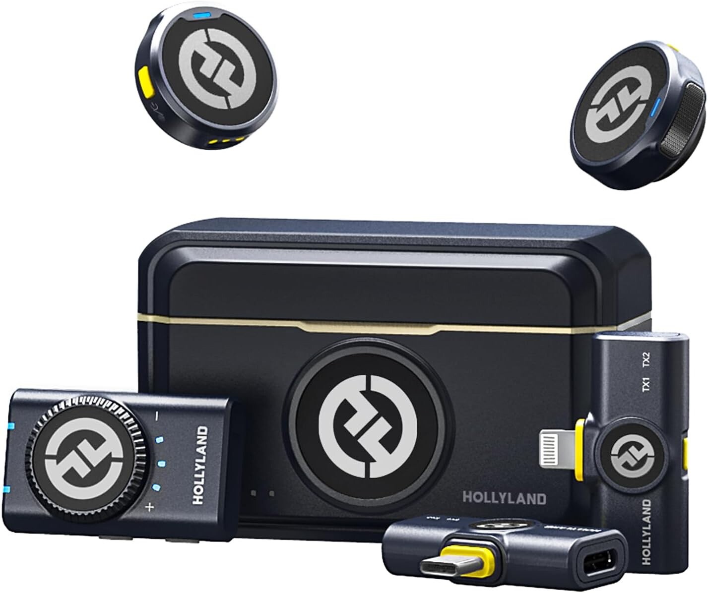 【完動品】HOLLYLAND LARK150 Official] Hollyland Lark 150 - Wireless Microphone System