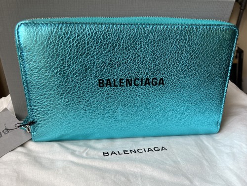 小物 BALENCIAGA wallet Balenciaga Men's Cash Square Folded Coin Wallet Used Effect
