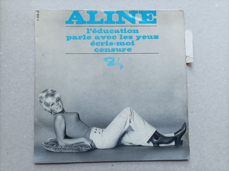Aline L Education + 3 French Ep 1960 60 RareÂ 