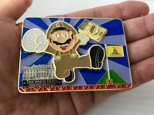 Mario Hello Chief Navy CPO Mess White House Charge Book