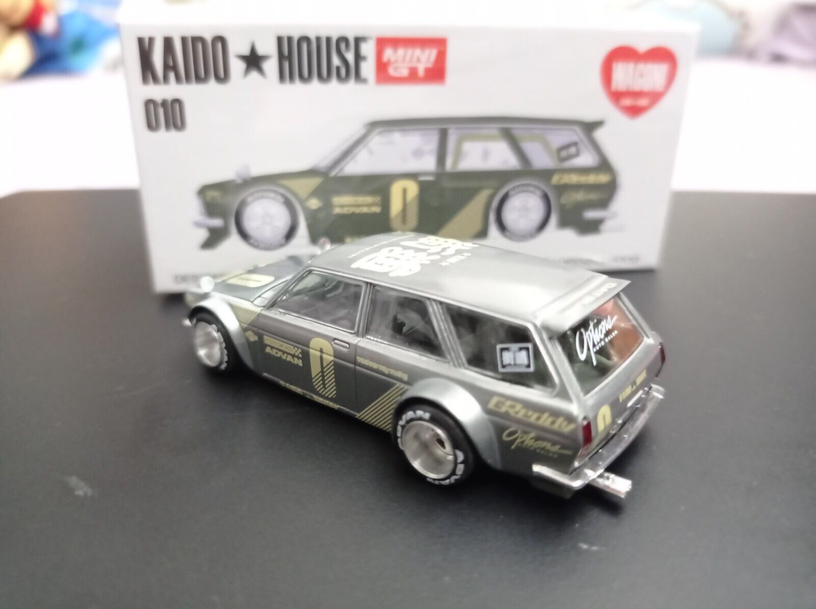 MINIGT x Kaido House 010 chase Datsun KAIDO 510 Wagon Green MINIGT x Kaido House 010 chase Datsun KAIDO 510 Wagon Green