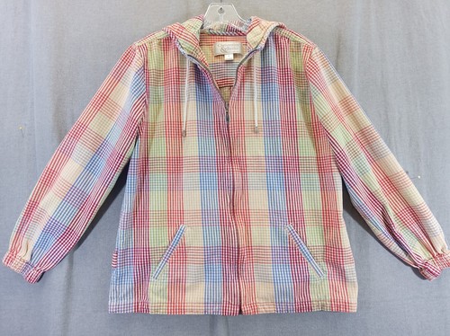 Christopher Banks jacket Women small Multicolor plaid check
