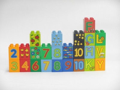 duplo number blocks