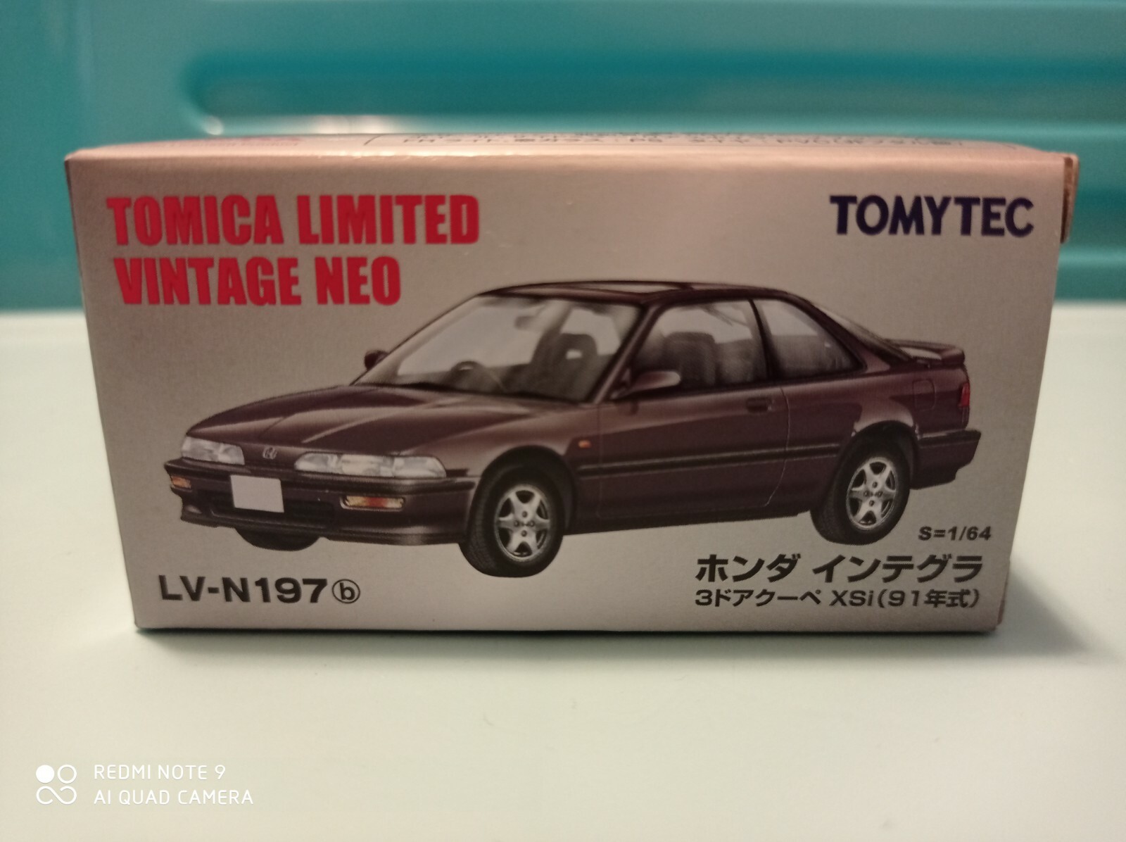 Tomytec LV-N197b Honda Integra 3-Door Coupe XSi Tomica