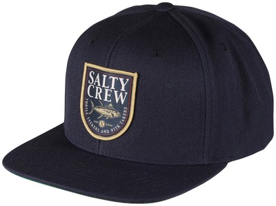 Кепка Snapback с 6 панелями Salty Crew Current, темно-синий, новинка