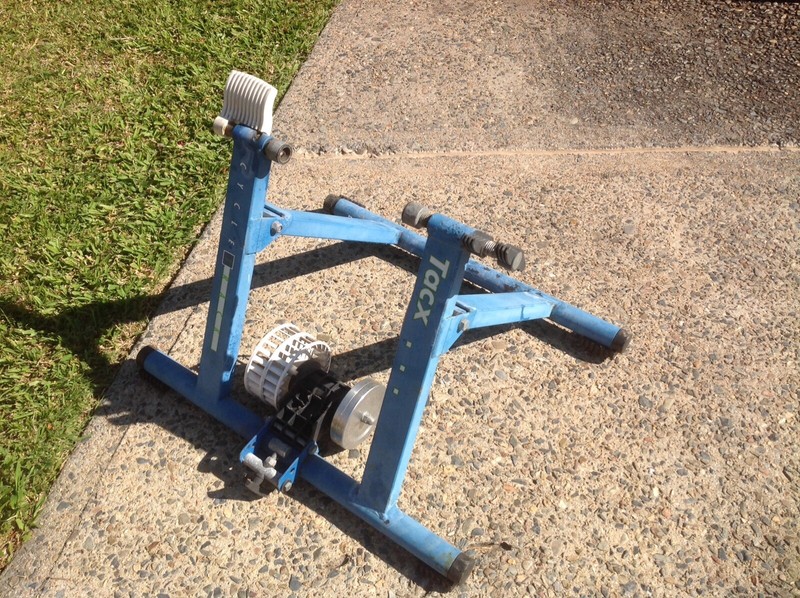 push bike exercise stand