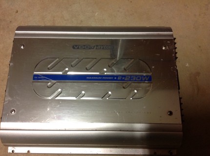 Alpine 4 Channel Amplifier - Electro Wiring Circuit