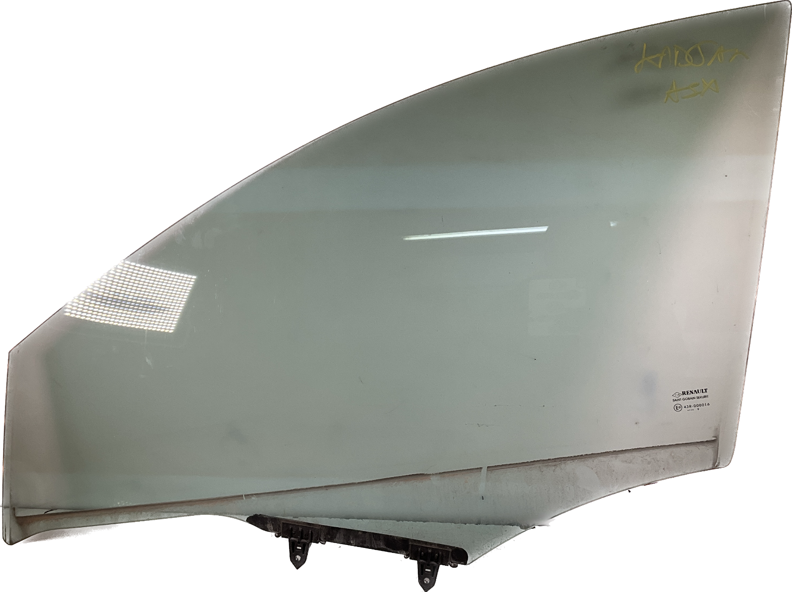RICAMBIO USATO VETRO SCENDETE ANTERIORE SINISTRO VERDE RENAULT KADJAR ANNO 2019