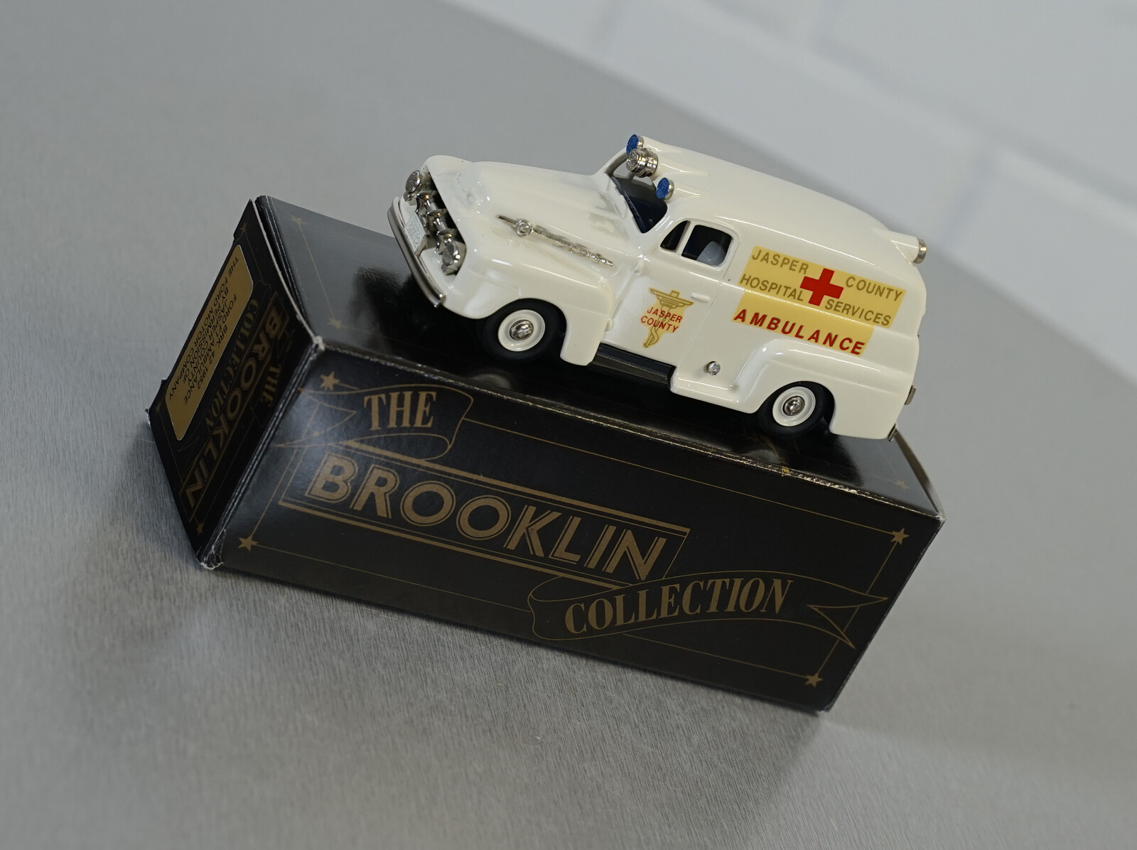 Brooklin Ford F1 Ambulance BRK. 42 1952 Jasper County Auto